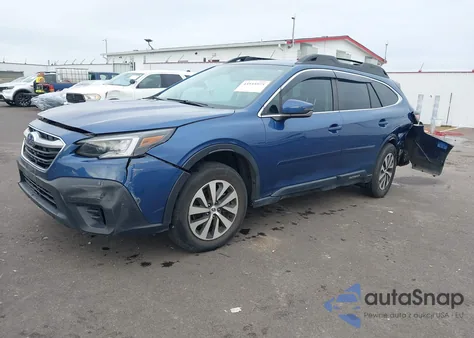 2021 Subaru Outback Premium из США, поврежденный, VIN 4S4BTACC9M3144531